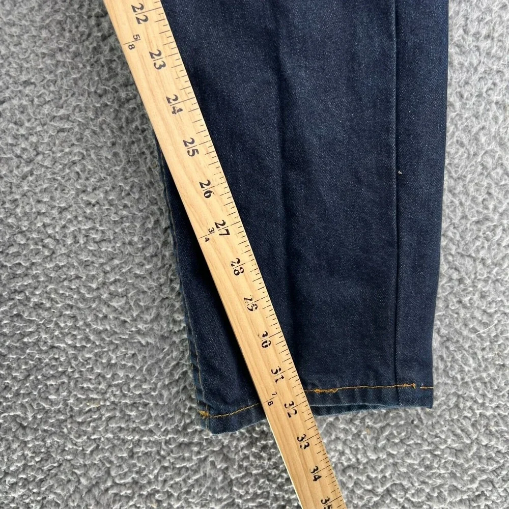 TRUE RELIGION Mens 42 (38x32 Act) Straight Flap Red Orange Blue World Tour Jeans